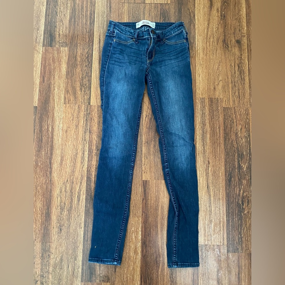 Hollister Dark Blue Women's Jean Legging, Sz. 24x29, 0R